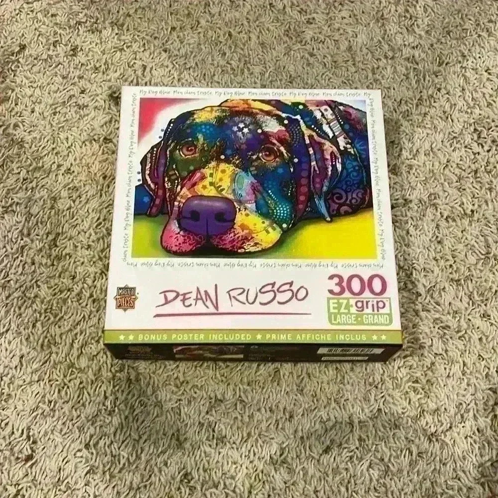 Dean Russo 300 piece dog puzzle.
